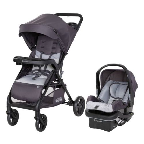 Baby Trend Passport Carriage Travel System with EZ-Lift PLUS - Silver Sky