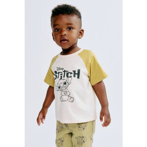 COTTON T-SHIRT WITH PRINTED MOTIF