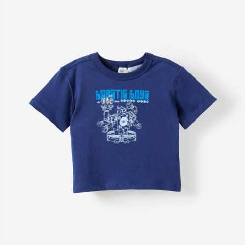 Baby Blue Beastie Boys Music Short Sleeve Tee | Cotton On Kids United States