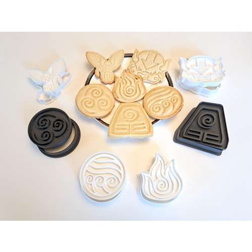 ATLA Inspired Cookie Stamps and Cookie Cutters