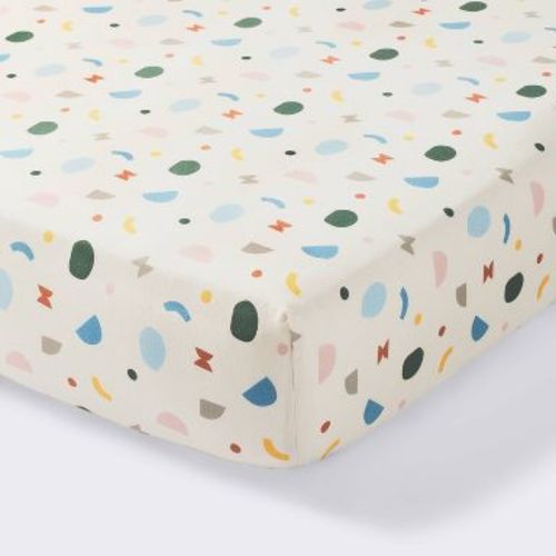 Cotton Fitted Crib Sheet - Geo - Cloud Island™