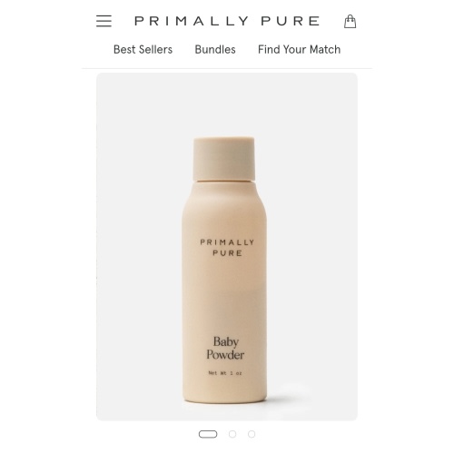 TALC FREE BABY POWDER - Primally Pure Skincare