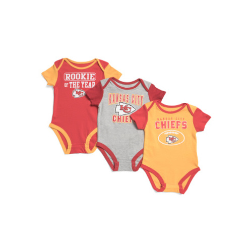 Infant Boys 3pk Nfl Team Logo Bodysuits | Baby Boys (0-24m) | T.J.Maxx