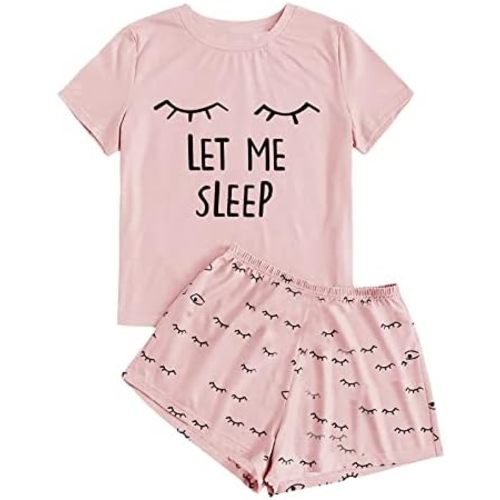 Kingdenergy Girls Summer Cute Print Shorts Set T-Shirt and Short Pant 2 Piece Outfits Clothing Sets