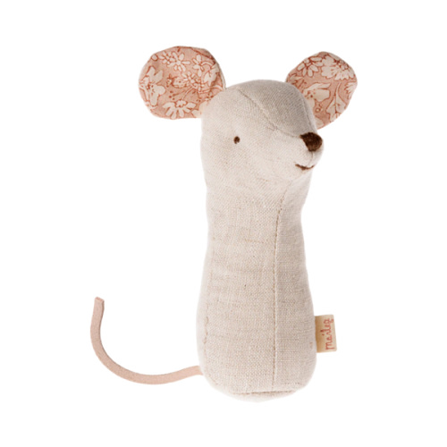 Mouse Rattle for Baby - Maileg Lullaby Collection - Maileg USA