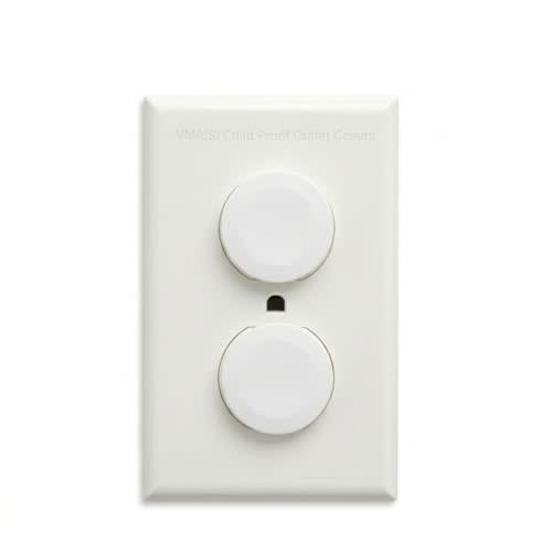 Vmaisi 62 Pieces Outlet Covers ChildProof Plug Protector - Baby Proofing Electrical Safety Outlet Plugs