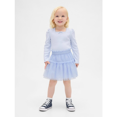 Baby & Toddler Rib & Tulle Outfit Set