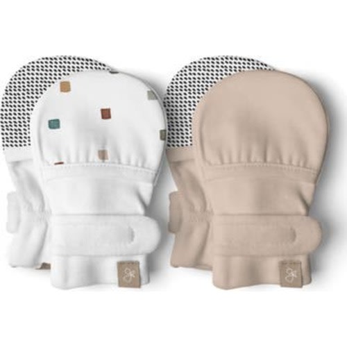 Goumi Stay On Baby Mitts, 0-3 M
