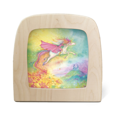 Toverlux silhouette - Anne Illustraties - Unicorn Dream: The Wooden Wagon