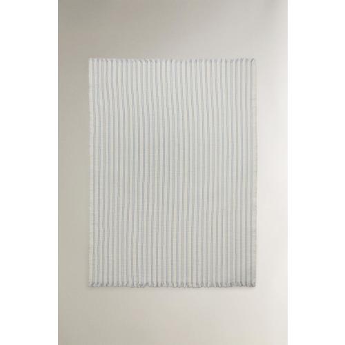 STRIPED CHIFFON BABY BLANKET