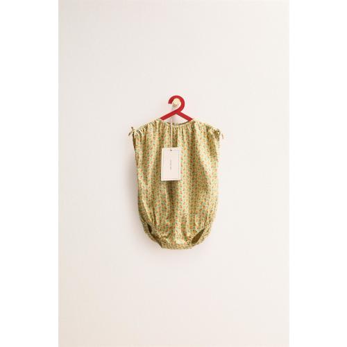 ZARA TIMELESS - LINEN FLORAL ROMPER - Lime green | ZARA United States