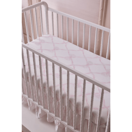 LoveShackFancy Cotton Sateen Crib Sheet