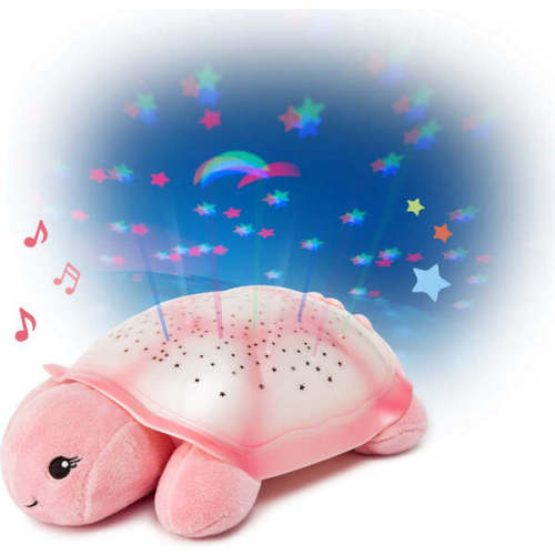 Twinkling Twilight Turtle® - Pink - Cloud b | Maisonette