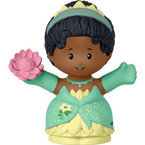 Disney Princess Tiana Little People Single Character Figure Toddler Toy for Pretend Play