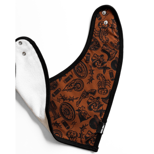 Bamboo Bandana Bib in Wild Wild West