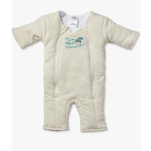 Cream Baby Merlin’s Magic Sleepsuit | Soft 100% Cotton Infant Sleepsuit