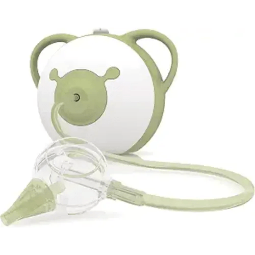 Nosiboo Pro Nasal Aspirator for Babies | Electric Nose Sucker (Sage) | Made in EU | Adjustable Suction Power | Premium Quality | Award-Winning Design