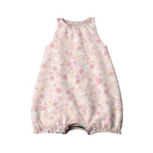 günamüna® Baby Bamboo Rayon Bubble Romper with DIAPER-ZiP