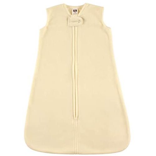 Hudson Baby Plush Sleeping Bag, Sack, Blanket, Solid Cream Fleece, 6-12 Months
