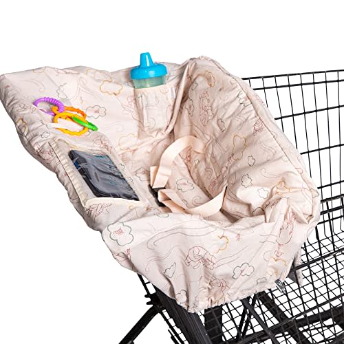 Disney Baby by J.L. Childress Shopping Cart Cover & High Chair Cover - For Kids, Toddler
