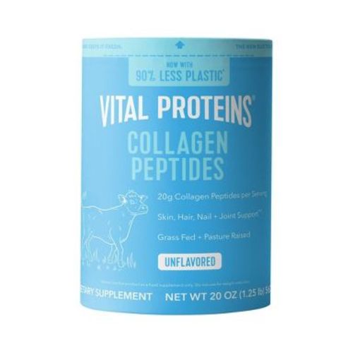 Vital Proteins Unflavored Collagen Peptides Powder - 20oz: 1 Package, 20g Protein Per Serving