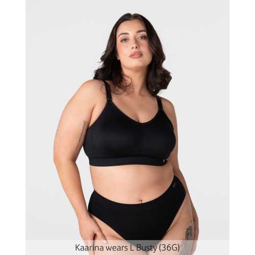 My Everyday FlexFit Nursing Bra - Black Busty