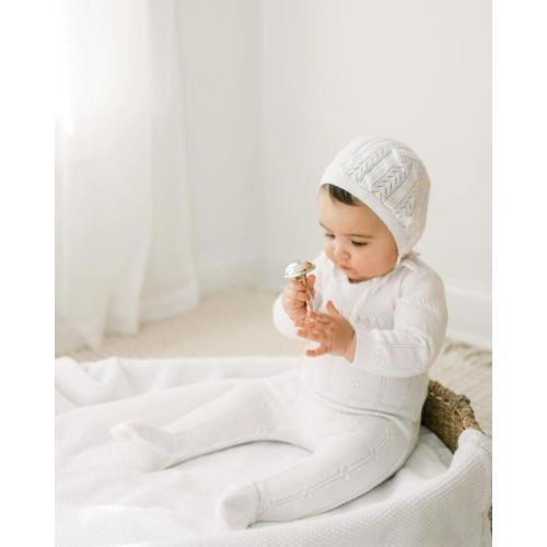 Vintage Knit Romper with Hat I Feltman Brothers