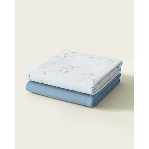Sail Away Crib Sheet Set