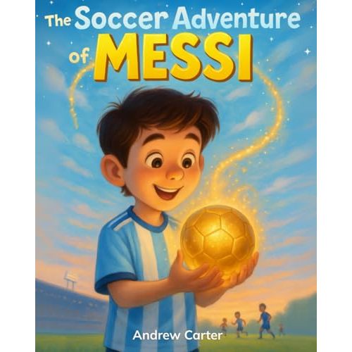 The Soccer Adventure of Messi: Illustrated Soccer Book for Kids 5–9 | Inspiring Biography of Lionel Messi, Hard Work & Believing in Yourself (Illustrated Soccer Biographies)
