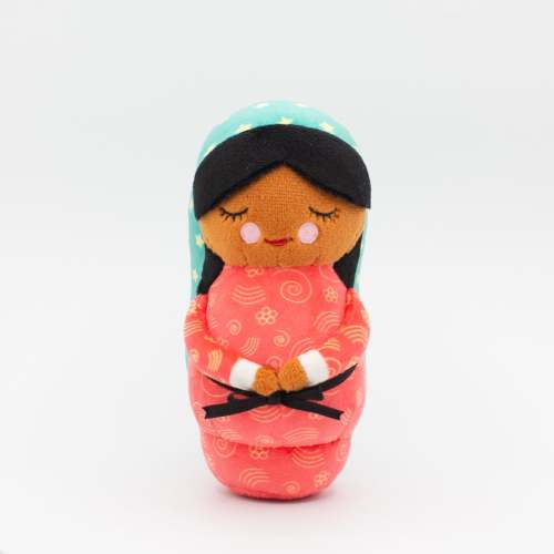 Our Lady of Guadalupe Mini Plush Shining Light Doll