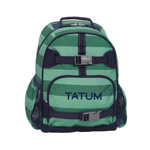 Green Stripe Mackenzie Backpack