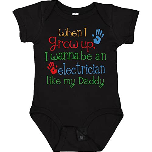 inktastic Electrician Like Daddy Baby Bodysuit