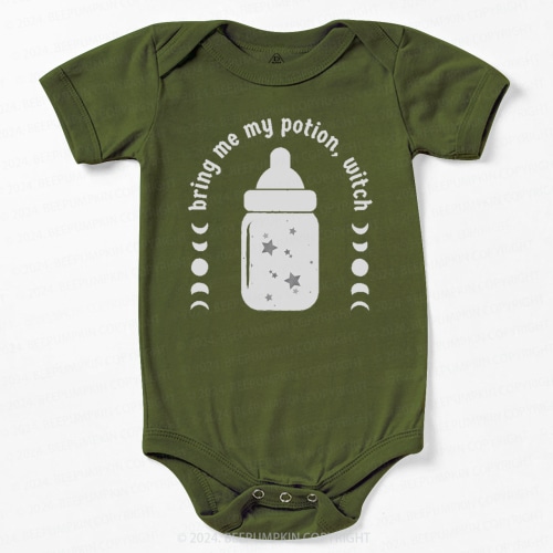 Ghoul Punk Witch Baby Bodysuits 7