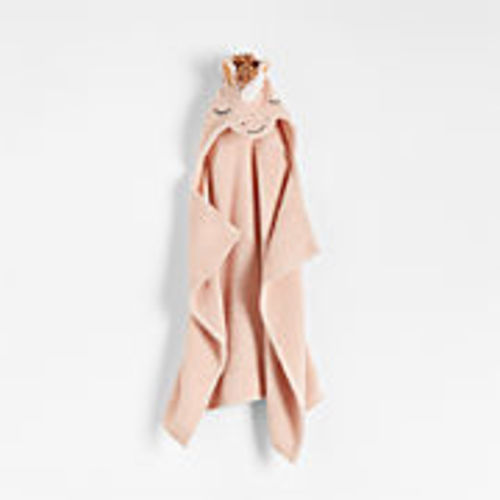 Unicorn Organic Hooded Personalized Baby Towel + Reviews | Crate & Kids