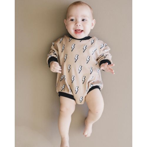 LPK Bubble Romper - Lightning Bolt