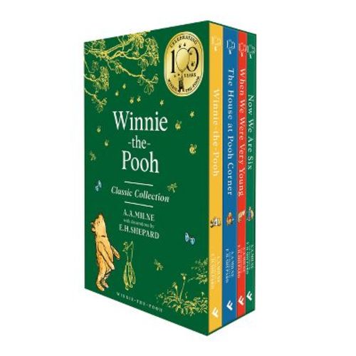 Winnie the Pooh Classic Collection: 4 Book Box Set - (Winnie-The-Pooh - Classic Editions) by A A Milne (Mixed Media Product)