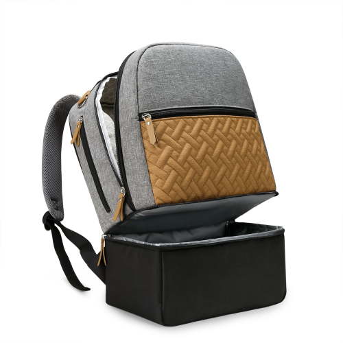 SPEKSEE Insulated Diaper Backpack with Cooler Compartment for Mom and Baby - Perfect for Travel and Outdoor Dining