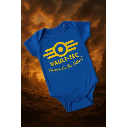 Vault-Tec Baby Onesie: Fallout Inspired Gamer Bodysuit