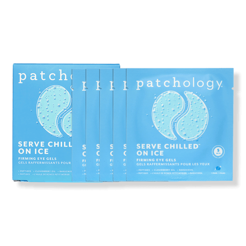 Serve Chilled On Ice Cooling & Firming Under Eye Gel Patches - 5 pair