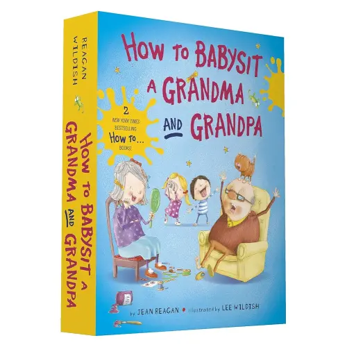 How to Babysit a Grandma and Grandpa Board Book Boxed Set (How To Series)