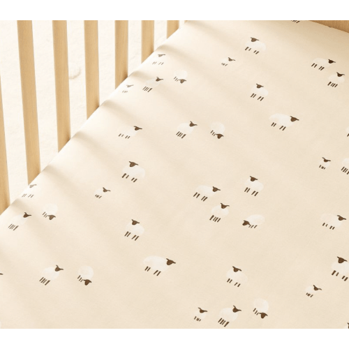 Sleepy Sheep Crib Fitted Sheet - Set of 2