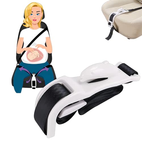 Seats Pregnancy Bump Strap,Prevent Compression of The Abdomen,Comfort&Freedom for Pregnant Moms Belly