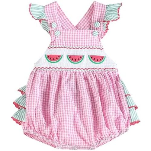 Lil cactus Girls Baby and Toddler Ruffle Romper