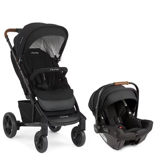 Black Nuna TAVO™ Stroller and PIPA™ Urbn Infant Car Seat Travel System