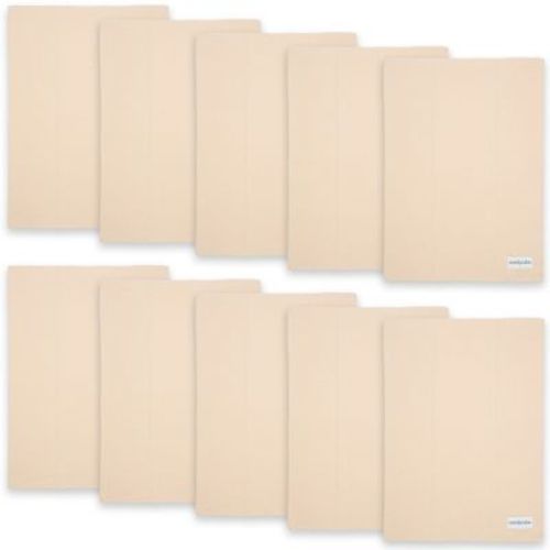 Burp Cloths 100% Cotton Washcloths for Boys and Girls by Comfy Cubs