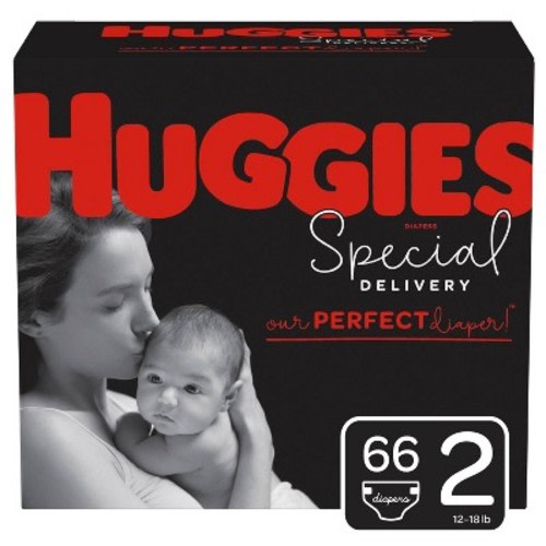 Huggies Special Delivery Disposable Diapers Super Pack (Select Size), Size: Size 2 (66 Count)