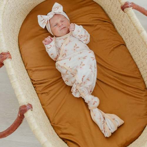 Newborn Knotted Gown - Rue