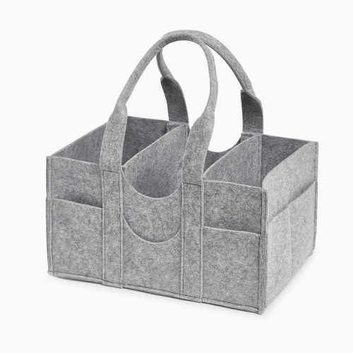 Sprucely Felt Diaper Caddy - Heather Grey, Medium