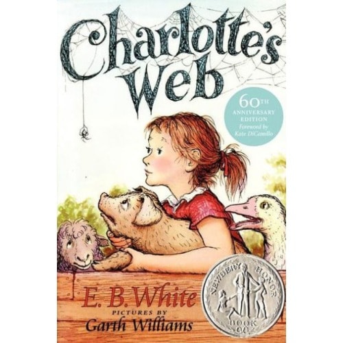 Charlotte's Web by E. B. White,  Garth Williams,  Kate DiCamillo, Hardcover | Barnes & Noble®