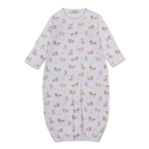 Puppy Paws Brown Convertible Gown